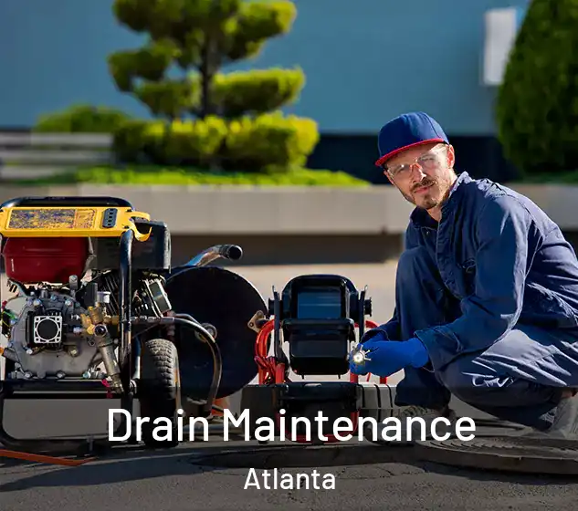  Drain Maintenance Atlanta