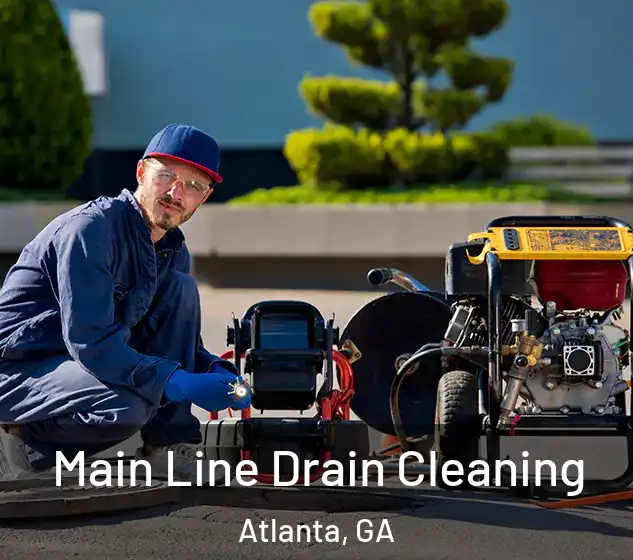  Main Line Drain Cleaning Atlanta, GA
