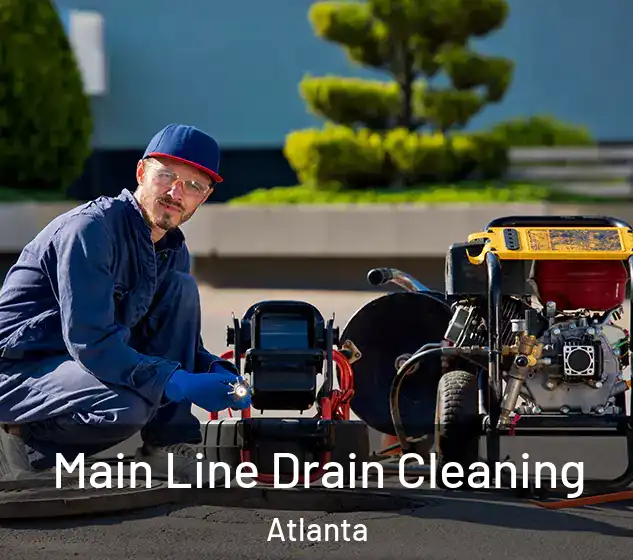 Main Line Drain Cleaning Atlanta