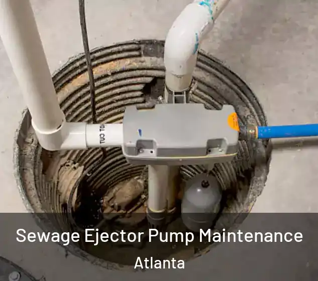  Sewage Ejector Pump Maintenance Atlanta