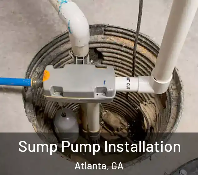  Sump Pump Installation Atlanta, GA
