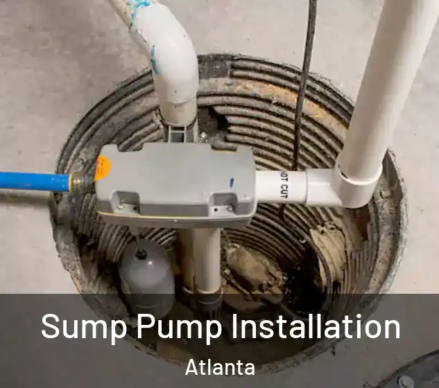  Sump Pump Installation Atlanta